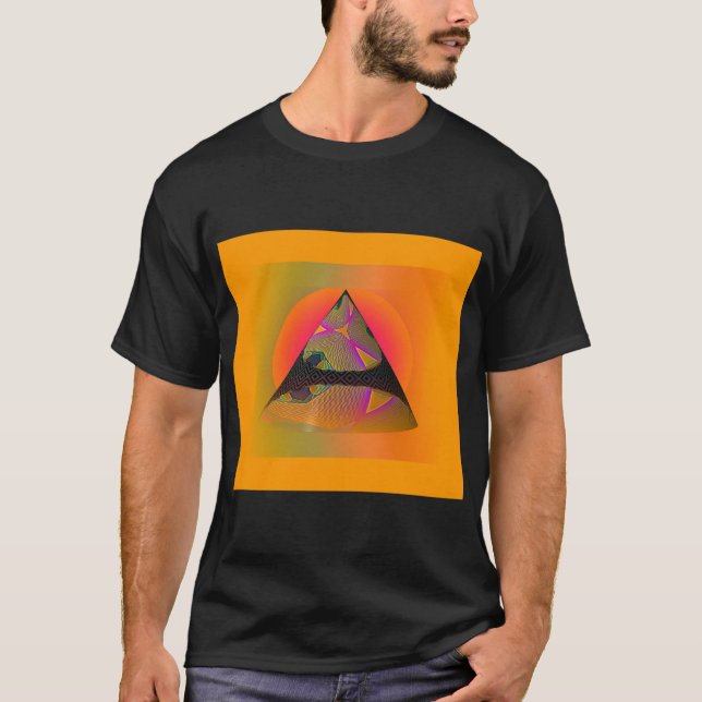 Camiseta Geo Abstract Pyramid T-Shirt (Anverso)