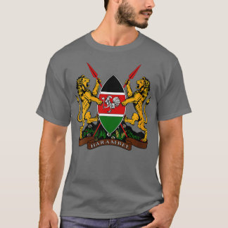 Camiseta Geo de las mujeres kenianas del Escudo de Armas