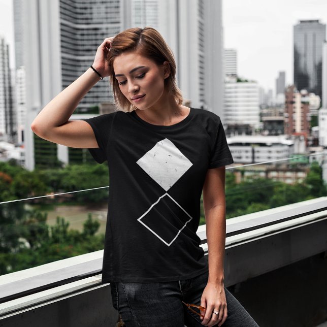 Camiseta Geo Diamond Square (Subido por el creador)