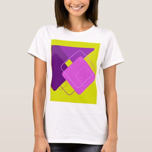 Camiseta GEO morado (Anverso)