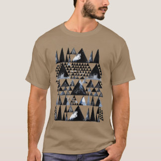 Camiseta Geo Scandi Black Triangles