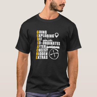 Camiseta Geocache Definition Treasure Geocaching Geocacher