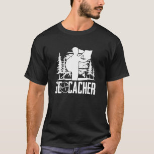 Camiseta Geocache geocache de la caza de tesoros