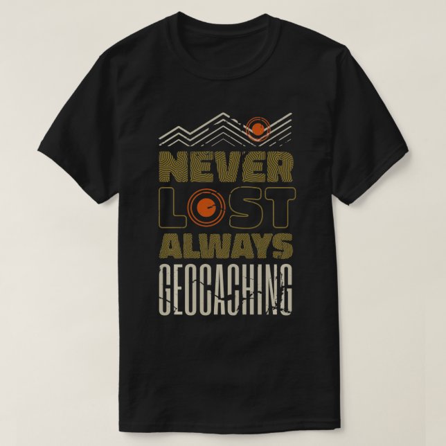 Camiseta Geocache I Geografía Indignación I Geocaching dive (Diseño del anverso)