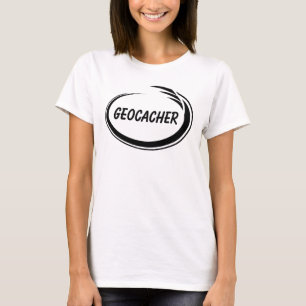 Camiseta Geocacher Black Splash