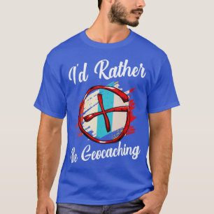 Camiseta Geocacher Id Más Que Estar Geocalizando