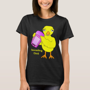 Camiseta Geocaching Chick Text