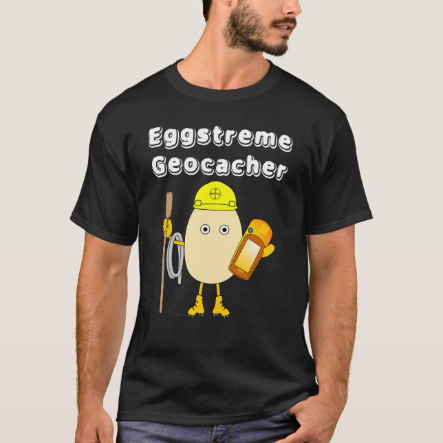 Camiseta Geocaching de Eggstreme (Anverso)