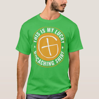 Camiseta Geocaching Funny Geocacher Este es mi Lucky Geocac