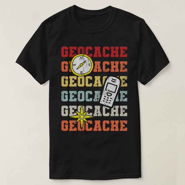 Camiseta Geocaching Saying (1) (Diseño del anverso)