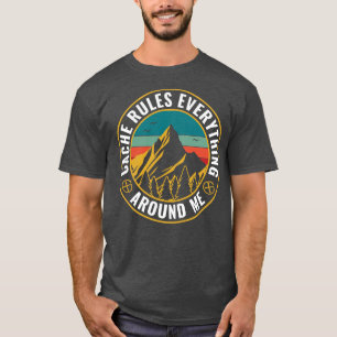Camiseta Geocalización De La Caché Reglas Todo A Mi Alreded