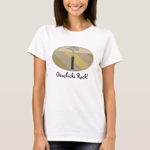 Camiseta Geochicks Rock!- Geología