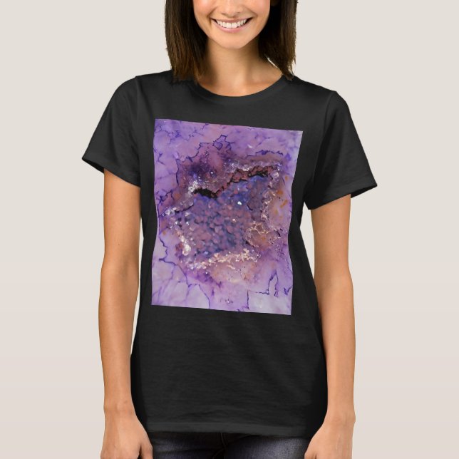 Camiseta Geode de Amethyst Falln (Anverso)