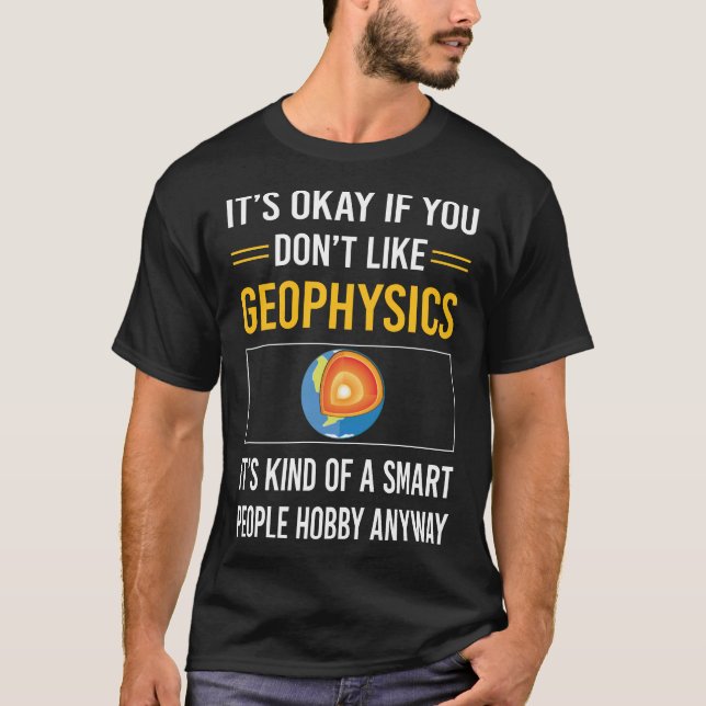 Camiseta Geofísica de Gente Inteligente Geofísico (Anverso)