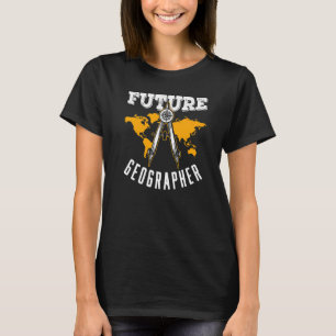 Camiseta Geogr geográfico del futuro profesor de ciencias g