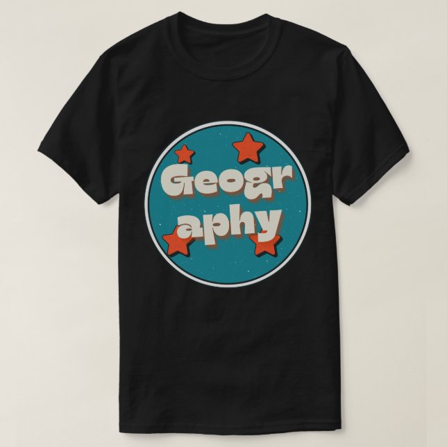 Camiseta Geografía (Diseño del anverso)