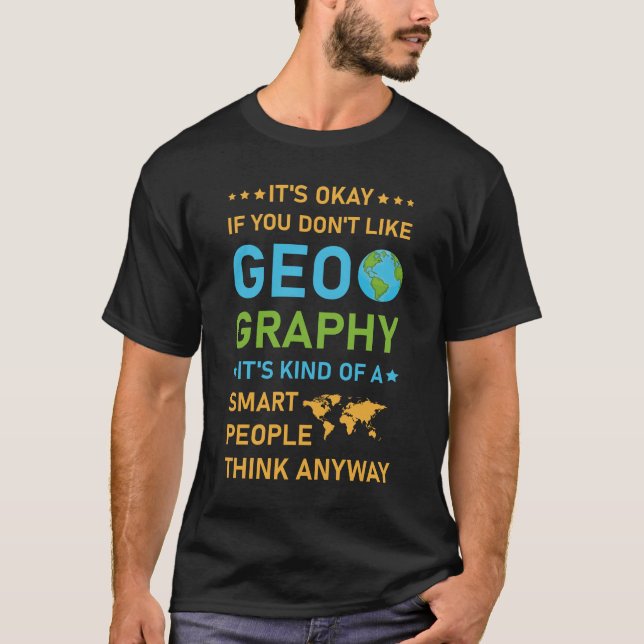 Camiseta Geografía Cartografía (Anverso)