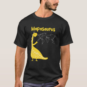 Camiseta Geografía del Mapasauro Cartografo Geografía