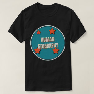 Camiseta Geografía humana
