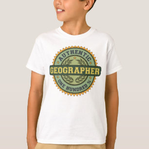 Camiseta Geógrafo auténtico