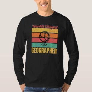 Camiseta Geógrafo de Worlds Okayest