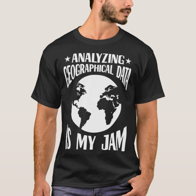 Camiseta Geographical Mapping Cartography World Map (Anverso)