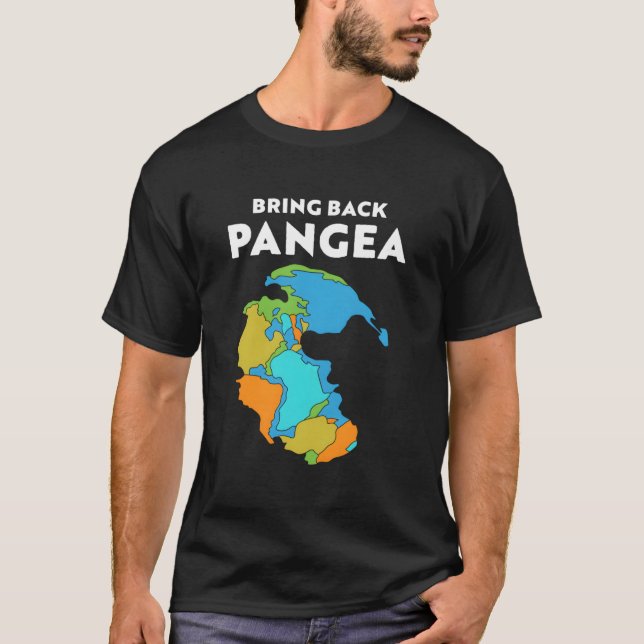 Camiseta Geography Geology Reunite Pangea (Anverso)