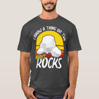 Camiseta Geolog de divertida colección de minerales de rock