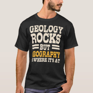 Camiseta Geolog del Mapa Mundial de Geografía