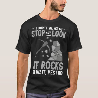 Camiseta Geología Busqueda de rocas Roca Geoda Geólogo Cole