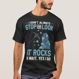 Camiseta Geología Busqueda de Rocas Roca Geoda Geólogo Cole