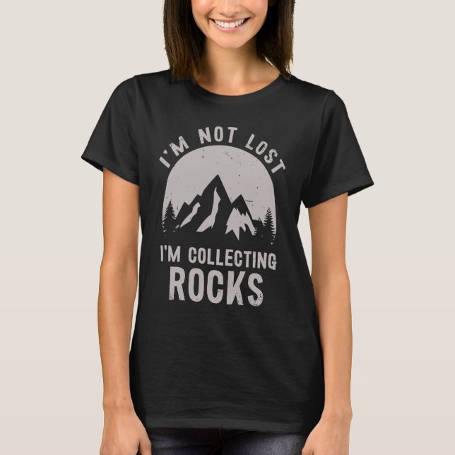 Camiseta Geología de coleccionista de rocas Hombres Geologi (Anverso)
