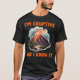 Camiseta Geología de la geología volcanóloga
