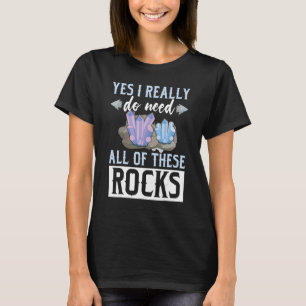 Camiseta Geología de rocas científicos de la tierra geólogo
