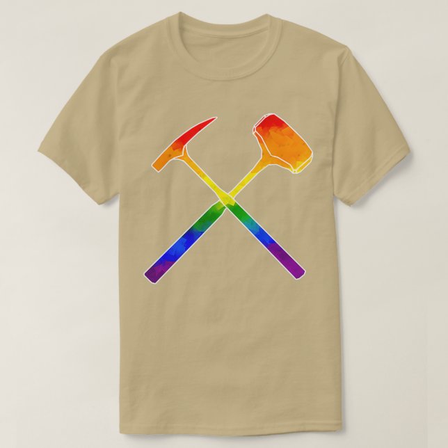 Camiseta Geología del Arcoiris Hammers (Diseño del anverso)