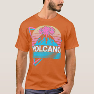 Camiseta Geología del volcán Magma Lava Regalo retro
