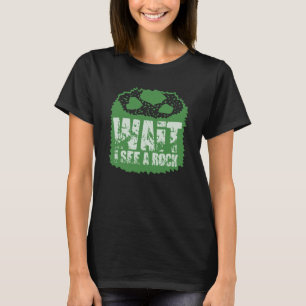Camiseta Geología Divertida - Espera, Veo una Roca