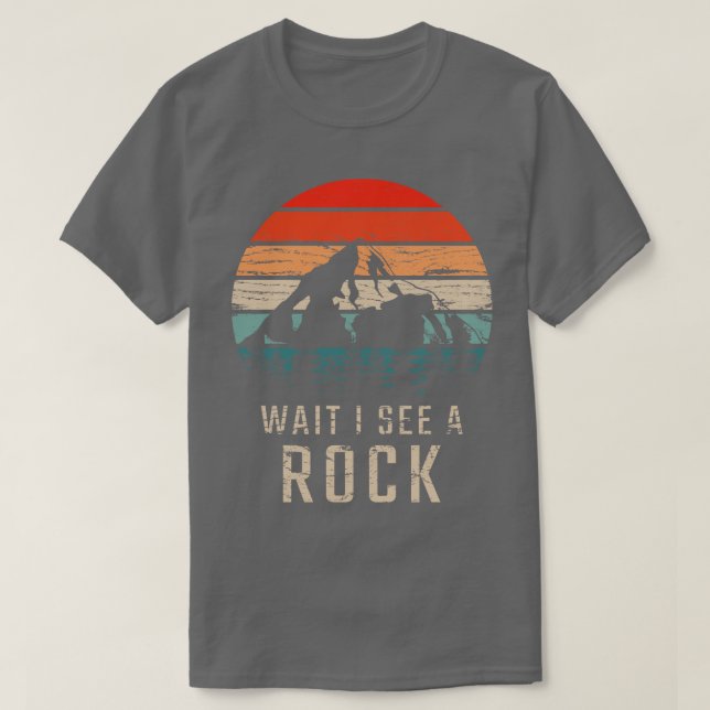 Camiseta Geología Espera Veo Una Roca 4 (Diseño del anverso)