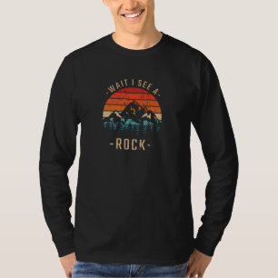 Camiseta Geología - Esperen a ver una roca