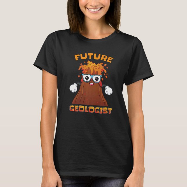 Camiseta Geología Geológica Futuro Geólogo (Anverso)