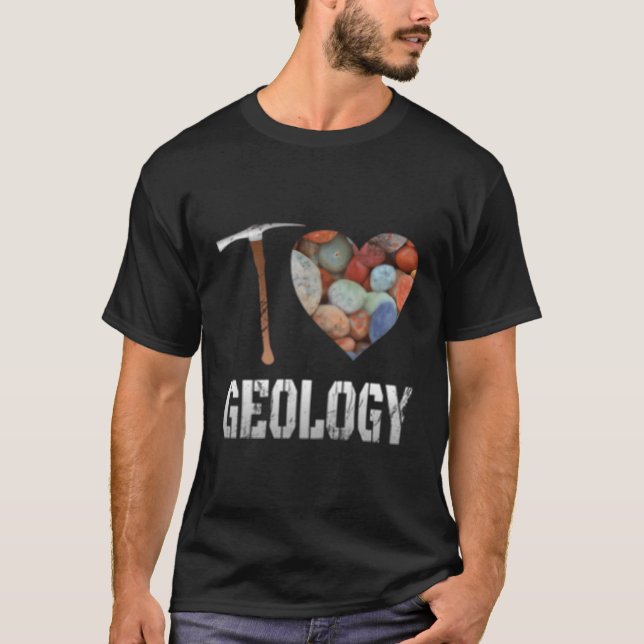 Camiseta Geología Me Encanta Geología Eh Geólogo Científico (Anverso)