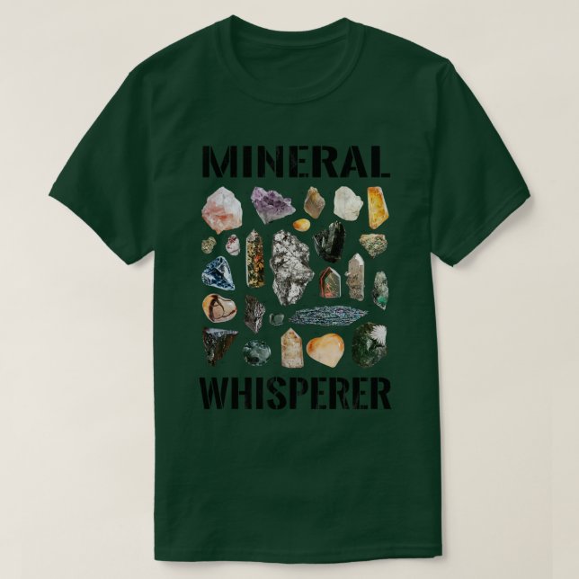 Camiseta Geología Mineralogía Petrología Stones Mineral (Diseño del anverso)