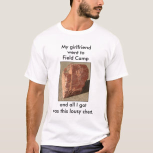 Camiseta Geología personalizable de "Pésima Chert"