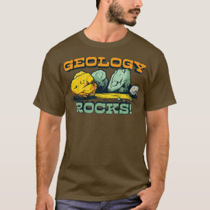 Camiseta Geología Roca PetrologíaGeología Diseño Geek