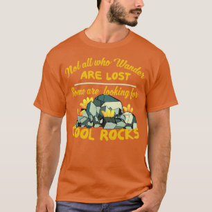 Camiseta Geologia Rock Recolectando Geología Minera