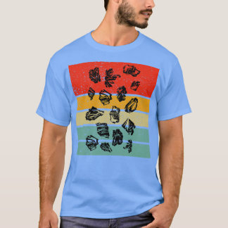Camiseta Geología Rock Recolectando Retro