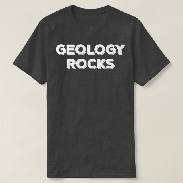 Camiseta Geología sacude divertida ciencia Pun Geólogo Guay (Diseño del anverso)