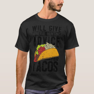 Camiseta Geologis divertidos de caza de rocas por consejo d