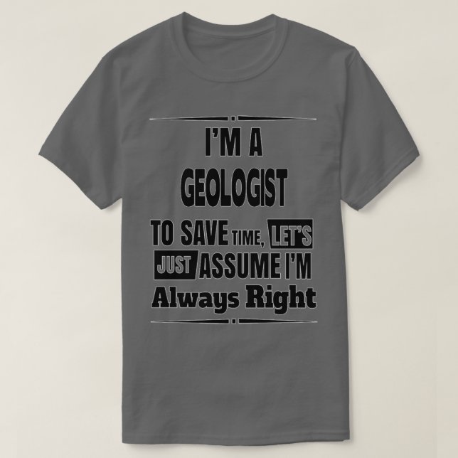 Camiseta Geologist Birthday Christmas GiftPresent 1 (Diseño del anverso)