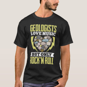 Camiseta Geologist Mineral Rock Collecting Fossils Geologis